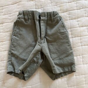 Janie and Jack Kids' Olive Green Shorts